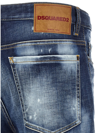 'Bro' jeans with 'Paint' details (S71LB1763D30010470) #