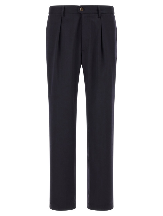 Брюки INCOTEX Formal pants with pleats (10S40440612820) #1