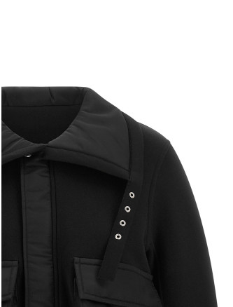 Куртка SACAI Terry cloth-effect fabric jacket (2608748001) #