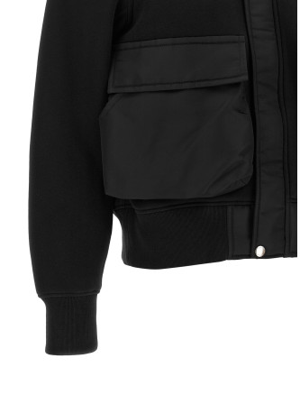 Куртка SACAI Terry cloth-effect fabric jacket (2608748001) #