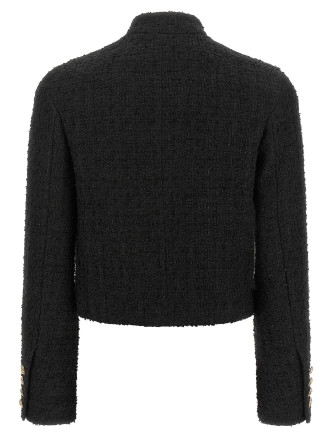 Жакет BALMAIN Double-breasted Tweed Short Jacket (JA00000000610PA) #