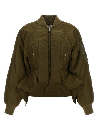 Куртка BALMAIN Iconica nylon bomber jacket