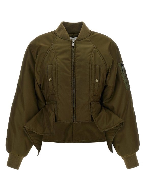 Куртка BALMAIN Iconica nylon bomber jacket (OU0000000008A90) #1