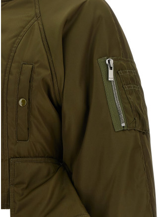 Куртка BALMAIN Iconica nylon bomber jacket (OU0000000008A90) #