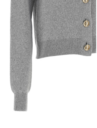 Кардиган BALMAIN Sculpture button crew neck cardigan (CA0000000013C08) #