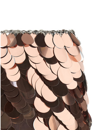 Мини юбка PACO RABANNE 'Sparkle Discs' (26HIJU260PS0676M665) #