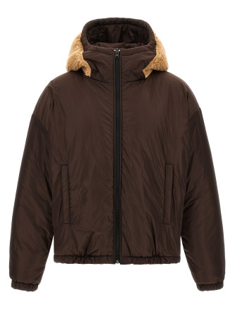 Куртка DSQUARED2 Teddy reversible jacket with logo patch (S71AN0690S25602124) #