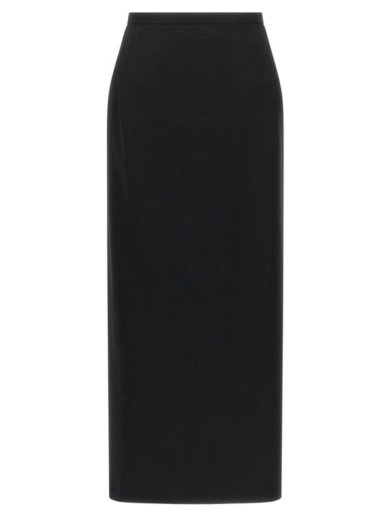 Юбка макси MAGDA BUTRYM Skirt with closure and back panel (147926BLACK) #1