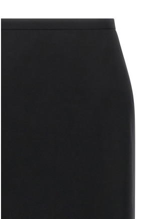 Юбка макси MAGDA BUTRYM Skirt with closure and back panel (147926BLACK) #