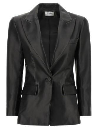 Куртка BALMAIN Leather blazer