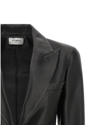 Куртка BALMAIN Leather blazer (JA00000000570PA) #