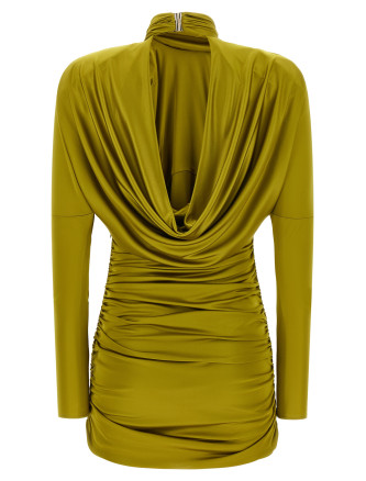 Мини-платье BALMAIN Draped mini dress (DR0000000081A50) #