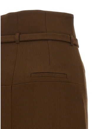 Юбка миди AMI PARIS Sheath skirt (FSK477WV02162221) #