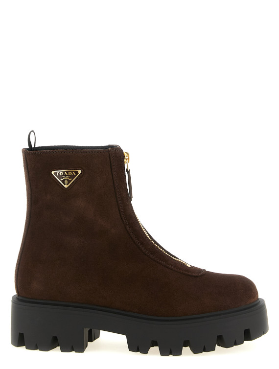 Ботильоны PRADA Zipped ankle boots (1T328OF050054F0003) #1