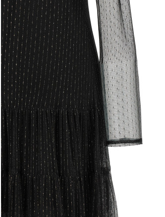 Платье макси TWIN SET Lamé thread dress (262TT215000006) #