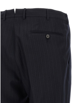 Pinstriped flannel dress (422070A422FT2Y7) #