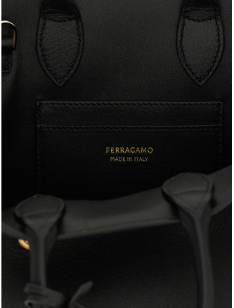 Сумка FERRAGAMO 'Hug Mini' (768853NERO) #