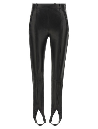 Леггинсы BALMAIN Leather fuseau