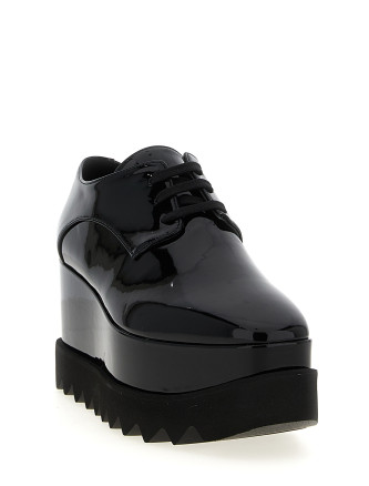 Туфли на танкетке STELLA MCCARTNEY 'Monocrome Elyse' (810479AP0AT01000) #