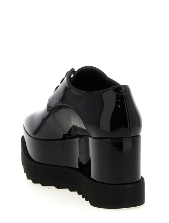 Туфли на танкетке STELLA MCCARTNEY 'Monocrome Elyse' (810479AP0AT01000) #