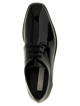 Туфли на танкетке STELLA MCCARTNEY 'Monocrome Elyse' (810479AP0AT01000) #