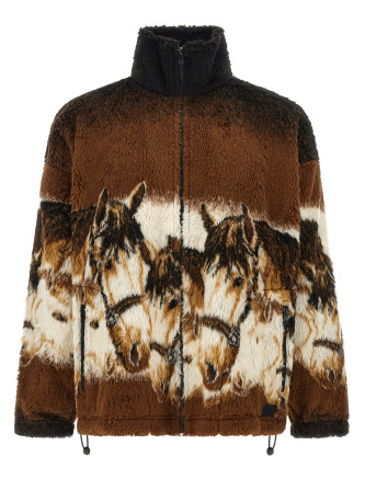 Свитшот MM6 MAISON MARGIELA Graphic print sweatshirt