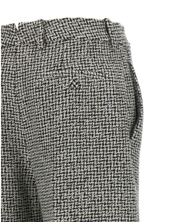 Брюки TOM FORD Houndstooth pattern pants (PAW726FAX1893YNE) #