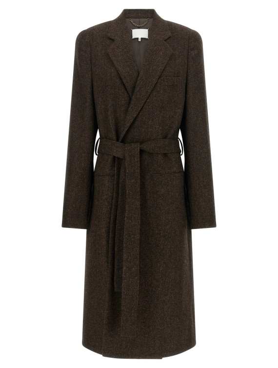 Пальто MAISON MARGIELA 'Four Stitches' (S67AA0087S54246003F) #1