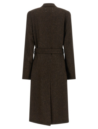 Пальто MAISON MARGIELA 'Four Stitches' (S67AA0087S54246003F) #