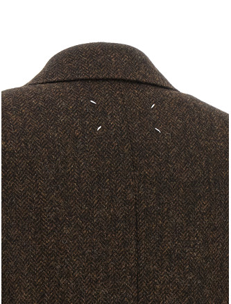 Пальто MAISON MARGIELA 'Four Stitches' (S67AA0087S54246003F) #
