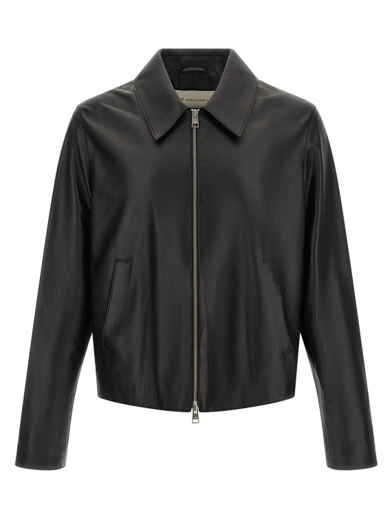 Куртка AMI PARIS Leather jacket (HJK954LH0068001) #1