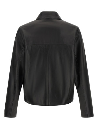 Куртка AMI PARIS Leather jacket (HJK954LH0068001) #