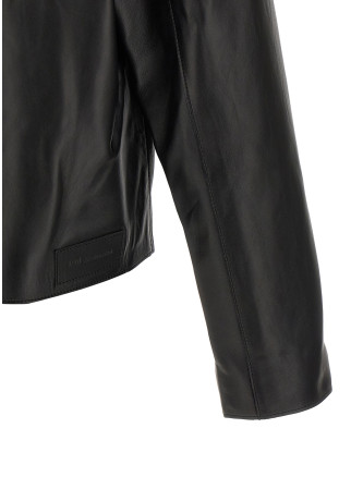 Куртка AMI PARIS Leather jacket (HJK954LH0068001) #