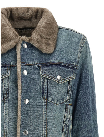 Куртка DENIM X ALEXANDER WANG Denim jacket (4DC4262904427E) #