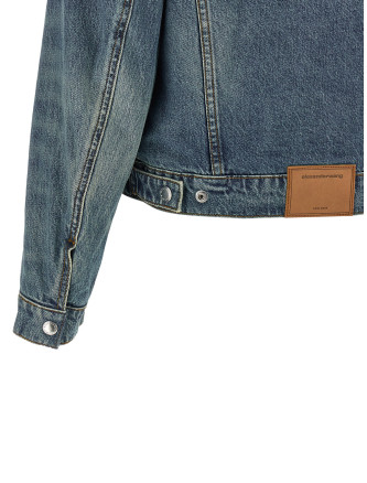 Куртка DENIM X ALEXANDER WANG Denim jacket (4DC4262904427E) #