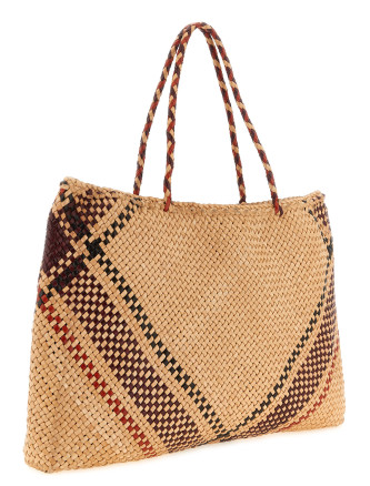 'Maori Sophie' large shopping bag (8703BDGW6MATNATURALMAORI) #