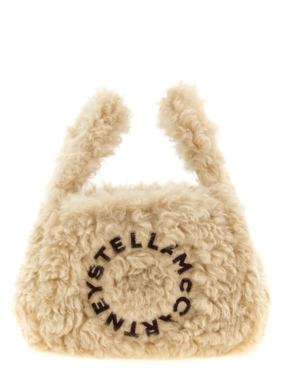Сумка STELLA MCCARTNEY Shearling logo shoulder bag (7B0081WP07479561) #1