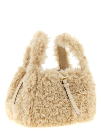 Сумка STELLA MCCARTNEY Shearling logo shoulder bag (7B0081WP07479561) #