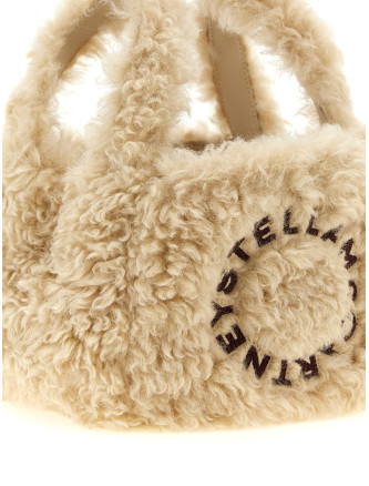 Сумка STELLA MCCARTNEY Shearling logo shoulder bag (7B0081WP07479561) #