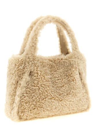 Шоппер STELLA MCCARTNEY Shearling logo shopping bag (502793WP07479561) #