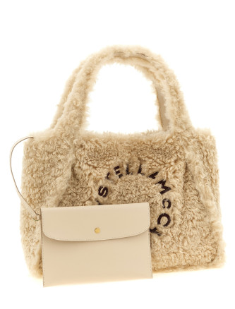 Шоппер STELLA MCCARTNEY Shearling logo shopping bag (502793WP07479561) #