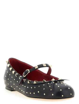 Балетки VALENTINO GARAVANI 'Rockstud' (W0S0QA5FAX0NO) #