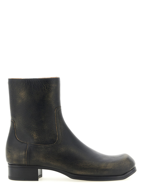 Ботинки MAISON MARGIELA Vintage leather ankle boots (S97WU0100P7880HA247) #1