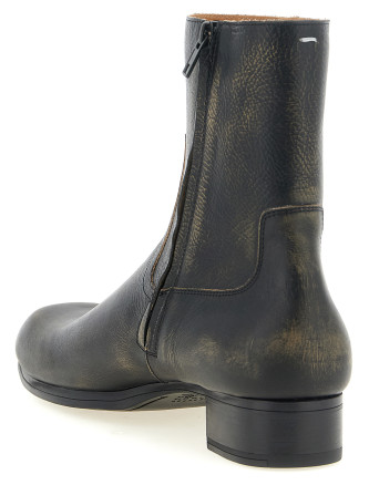 Ботинки MAISON MARGIELA Vintage leather ankle boots (S97WU0100P7880HA247) #