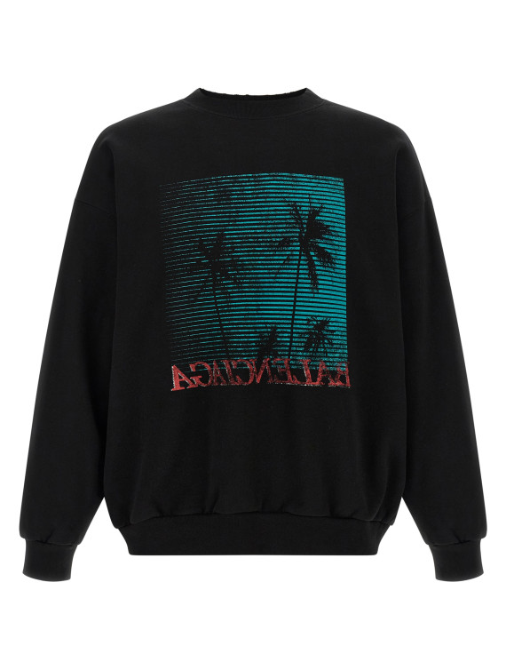 Свитшот BALENCIAGA Distressed detail sweatshirt (A0016MTUVR11000) #1