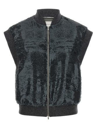 Жилет PESERICO Sequin vest