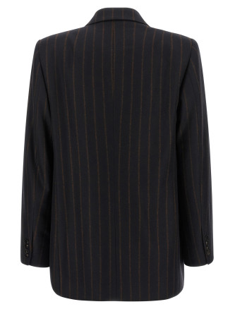 Жакет ALBERTO BIANI Pinstripe flannel blazer (II888W0114660) #