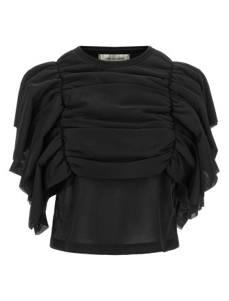 Повседневный топ COMME DES GARÇONS Ruffle top