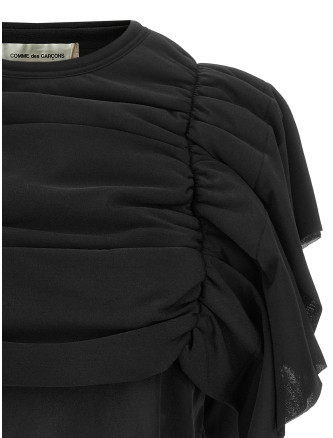 Повседневный топ COMME DES GARÇONS Ruffle top (GRT0111) #