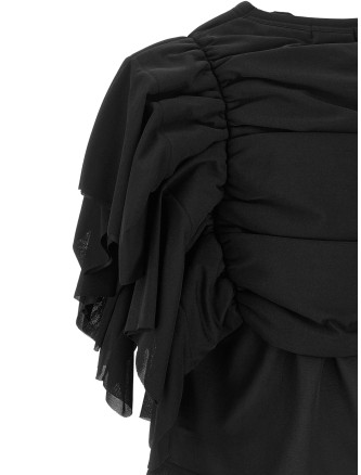 Повседневный топ COMME DES GARÇONS Ruffle top (GRT0111) #
